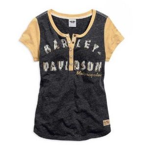 Harley-Davidson Short Sleeve Knit Tee